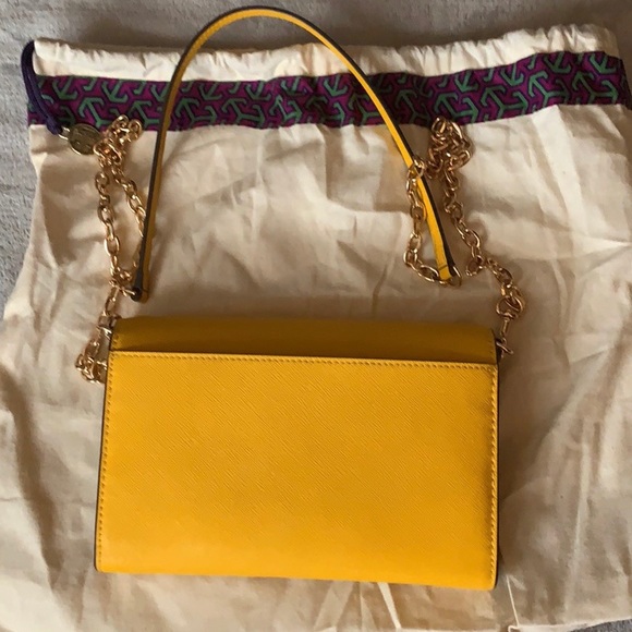 Tory Burch Robinson Chain Wallet w/ dust bag&tags - Picture 2 of 4